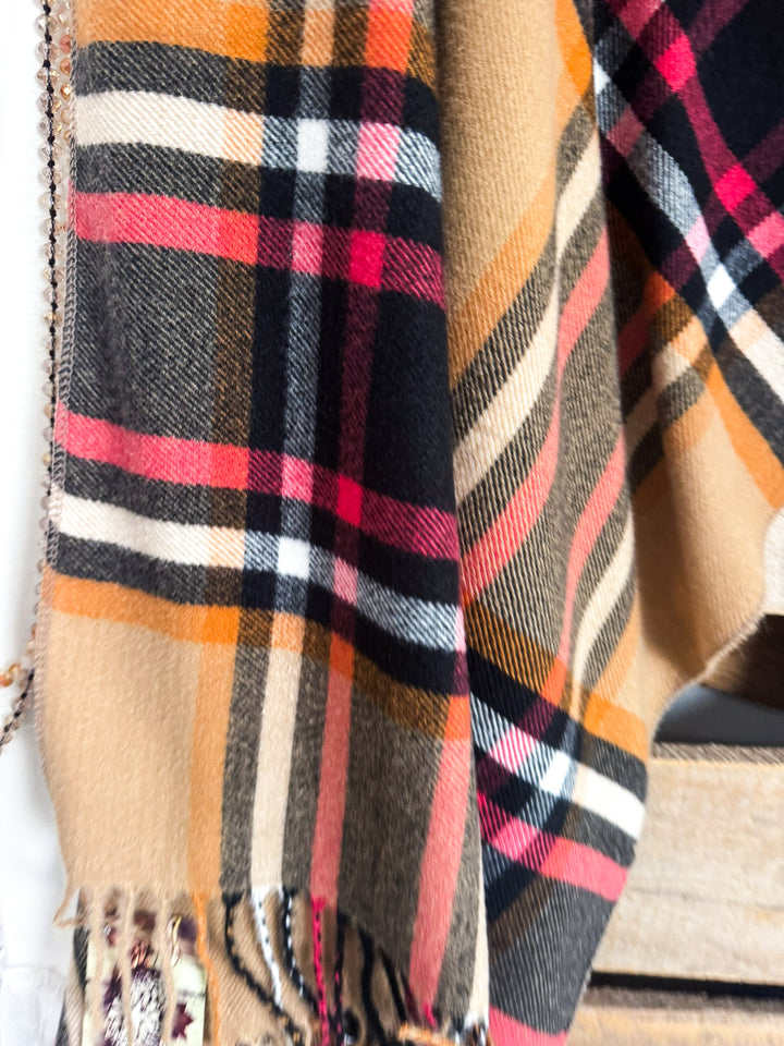 Simple Secrets Poncho - Mocha