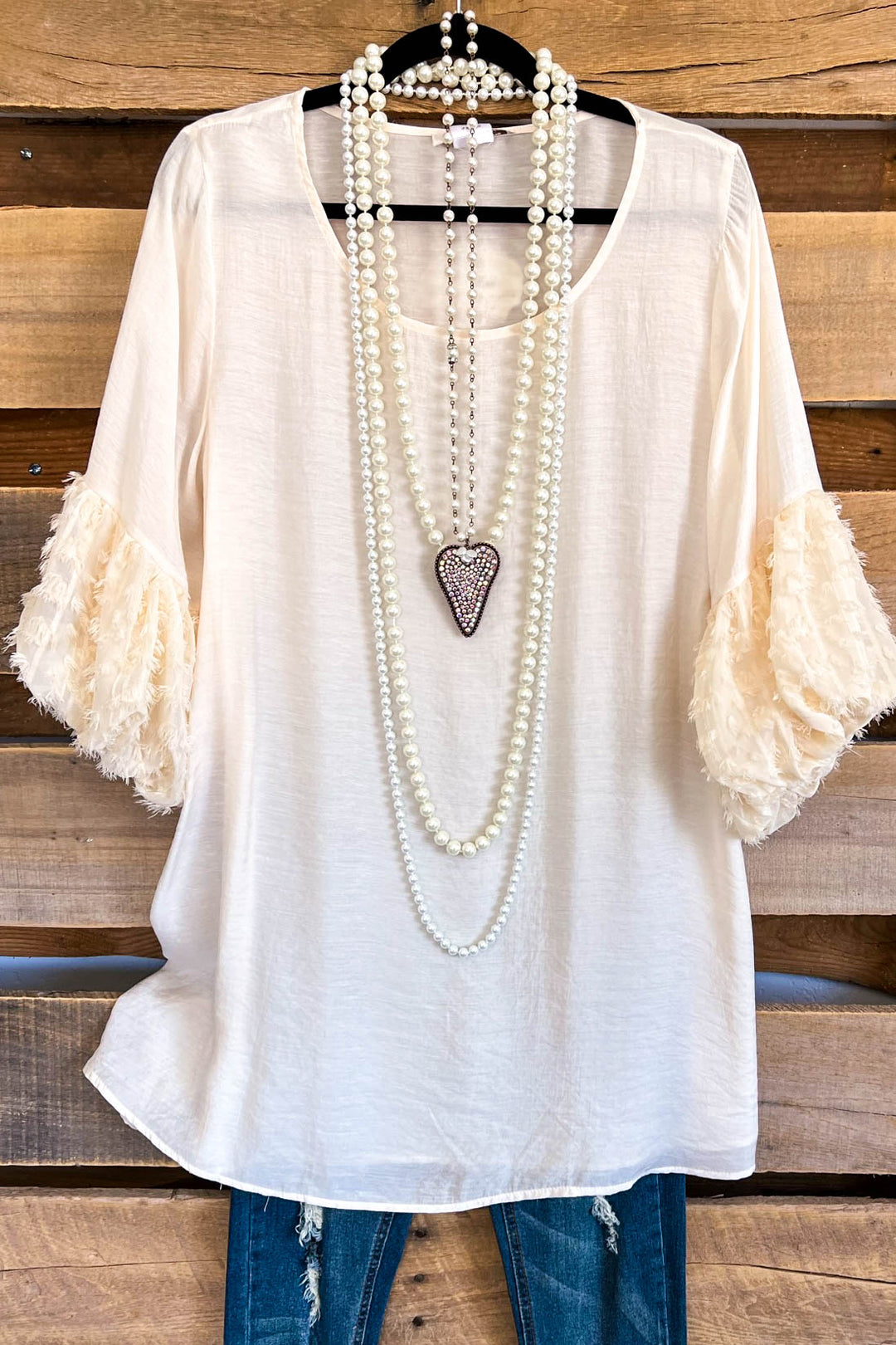 Country Club Ready Tunic - Beige - SALE