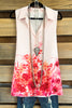 Chance Of Sunshine Top - Peach - SALE