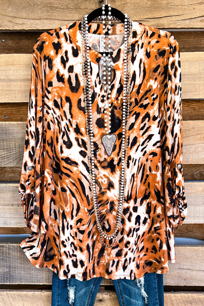 Miles To Go Tunic - Leopard