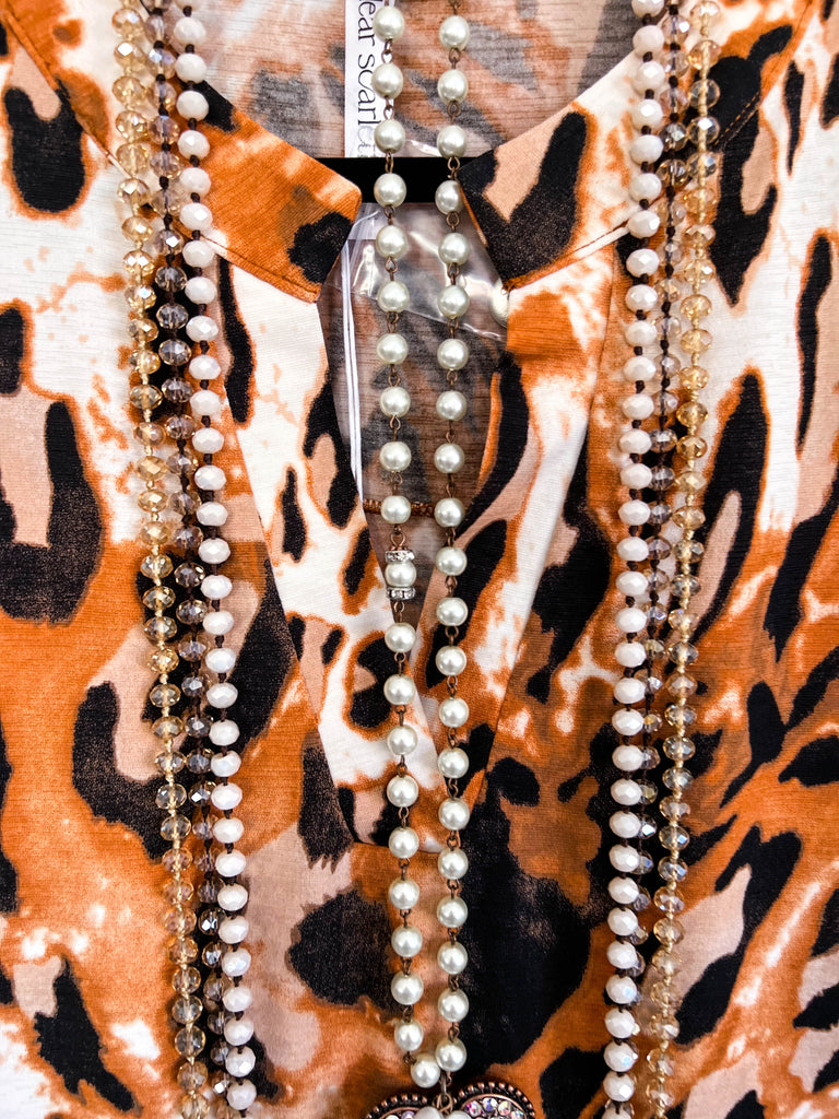 Miles To Go Tunic - Leopard