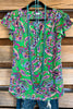 Dazed By The Sun Top - Green - SALE