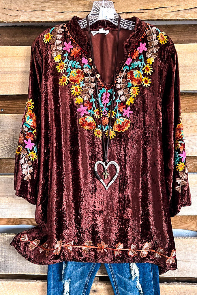 AHB EXCLUSIVE: Life With Passion Top - Brown