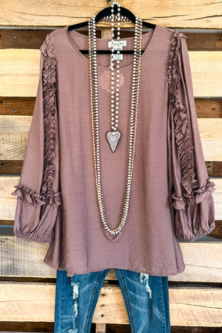 New Classic Knit Top - Taupe