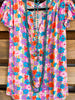 Dazed By The Sun Top - Multi Flower - SALE