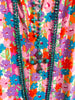 Dazed By The Sun Top - Multi Flower - SALE