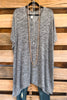 Warm Breezy Feelings Tunic/Dress - Gray