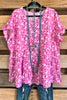 Impressively Sweet Tunic - Magenta - SALE