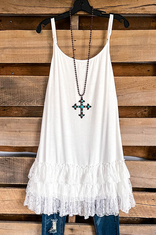 AHB EXCLUSIVE: Definition of Class Tunic Sleeveless  - White