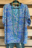 Lavish Look Oversized Top - Royal Blue - SALE