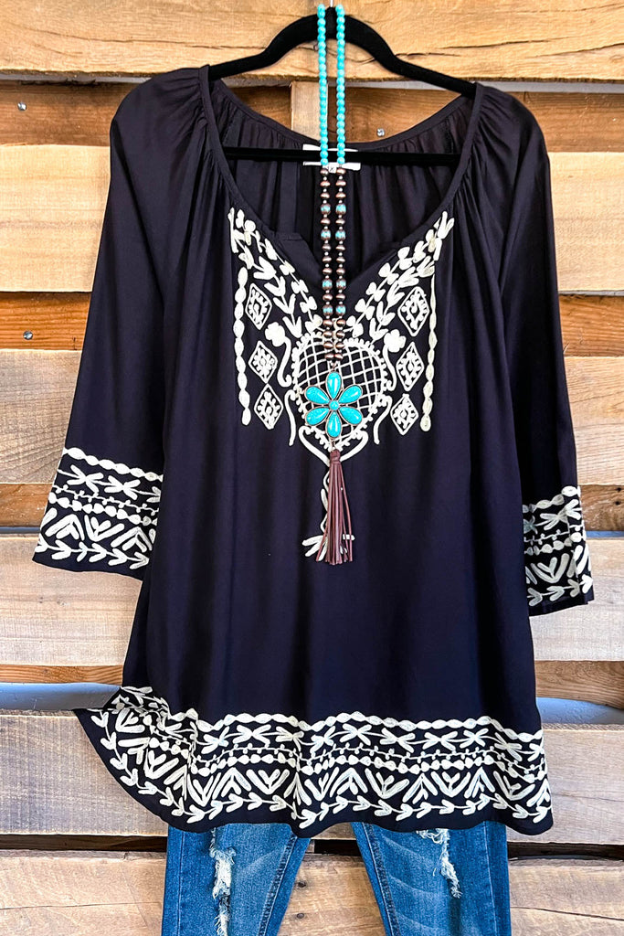 AHB EXCLUSIVE: Customary Enjoyment Tunic - Black