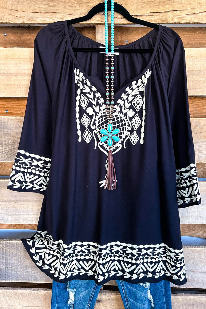 AHB EXCLUSIVE: Customary Enjoyment Tunic - Black