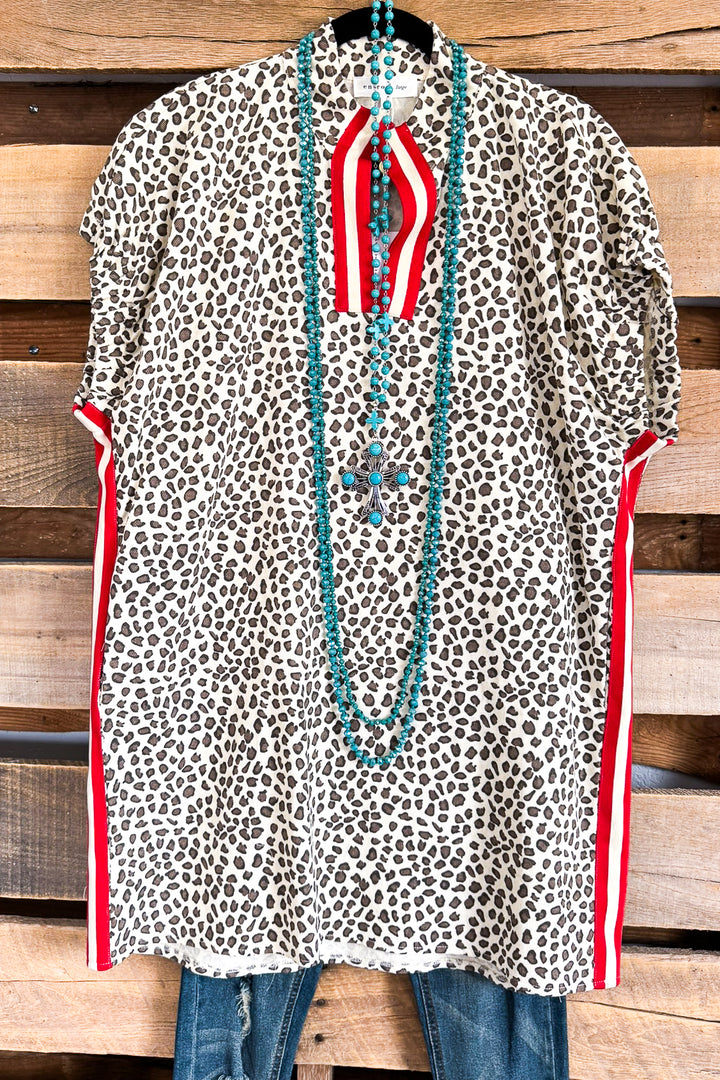 Primal Attention Dress - 100% Cotton - Animal- SALE