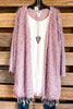 AHB EXCLUSIVE: When In Love Cardigan - Mauve