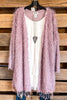 AHB EXCLUSIVE: When In Love Cardigan - Mauve