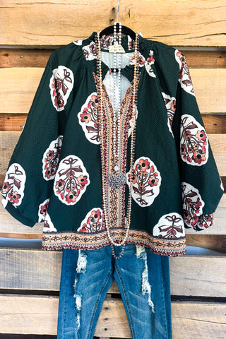 Fascinating Thoughts Kaftan - Red