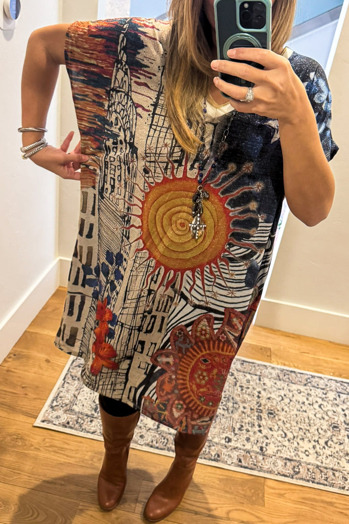 Sole d’Arte Italian Tunic Dress - Made in Italy