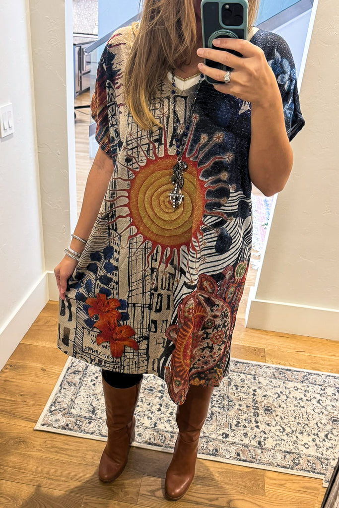 Sole d’Arte Italian Tunic Dress - Made in Italy