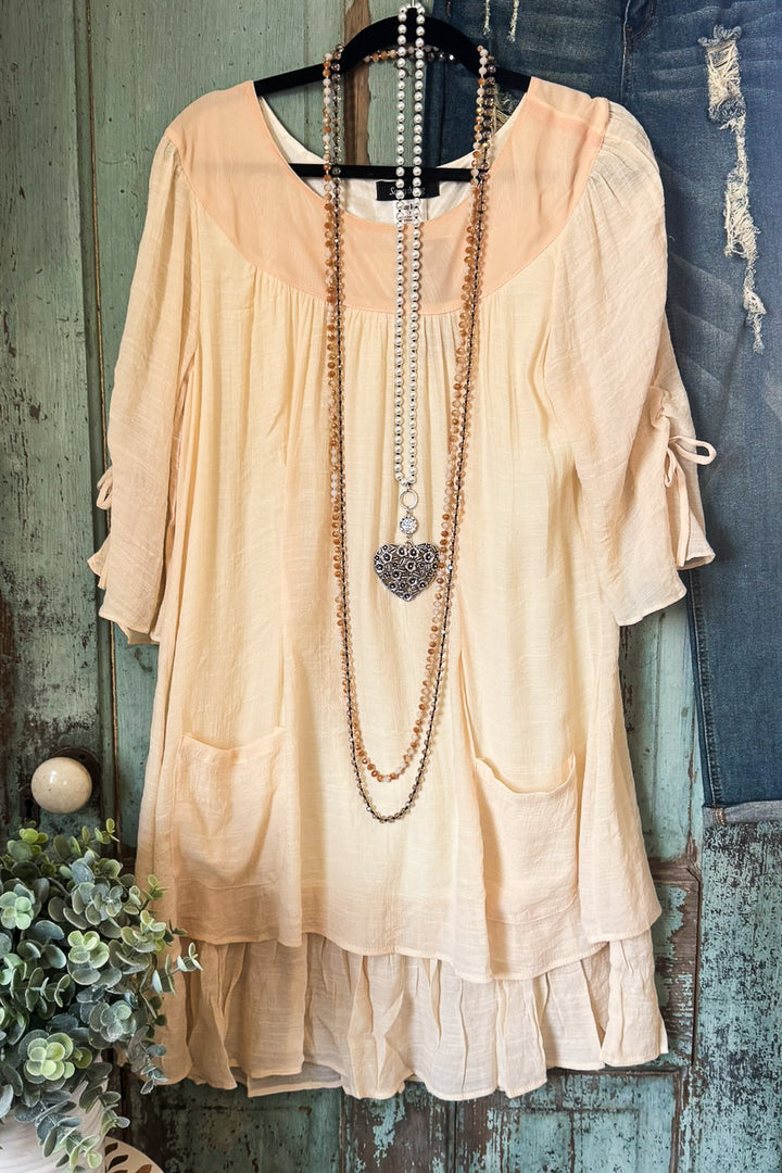 Chic By Nature Tunic - Beige (L and XL)