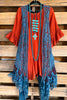 AHB EXCLUSIVE: Dream Weaver Vest - SW Teal - 100% COTTON