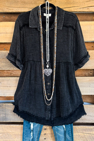 Santorini Awaits Me Dress - Pink/Blue- 100% COTTON