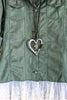 Sundance Suede Button Up - Olive