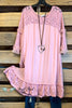 Sunshine in My Heart Dress - Mauve - SALE