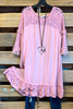 Sunshine in My Heart Dress - Mauve - SALE