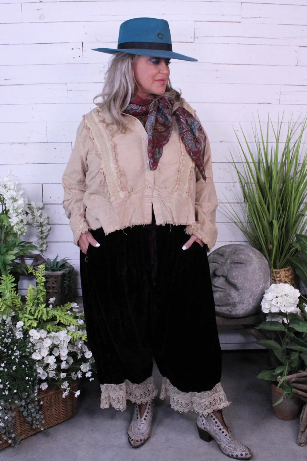 PRE ORDER: Vintage Romance Bloomers - Wine