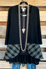 Relaxing Right Cardigan - Black - SALE