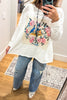 Songbirds Floral Cotton Top - 100% Cotton