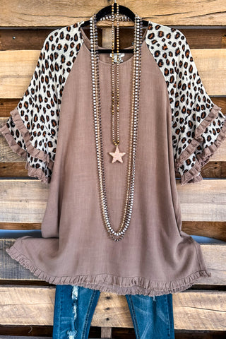 Full Of Life Tunic - Gray