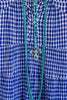 More To Give Dress - Cobalt