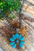 Turquoise Enchantment Necklace - Turquoise & Sliver