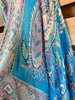 Playful Elegance Thick Stich Vest - Turquoise