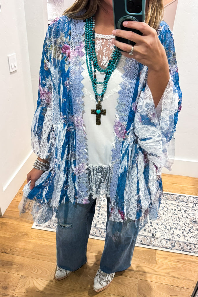 Deeper In Love Necklace - Turquoise