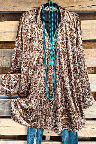 Confidence Is Everything Tunic -  Seaweed