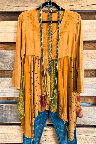 Sounds Of Joy Dress - Rust