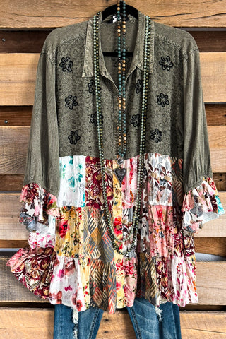 Miss You More Embroidered Poncho Vest - Berry