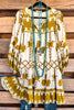 No Reason Needed Dress - Mustard Green