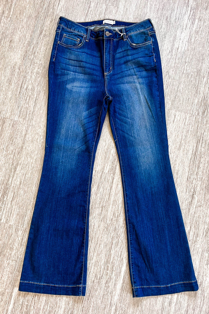 Plus Size Mid Rise To The Occasion Flare Jean - SALE