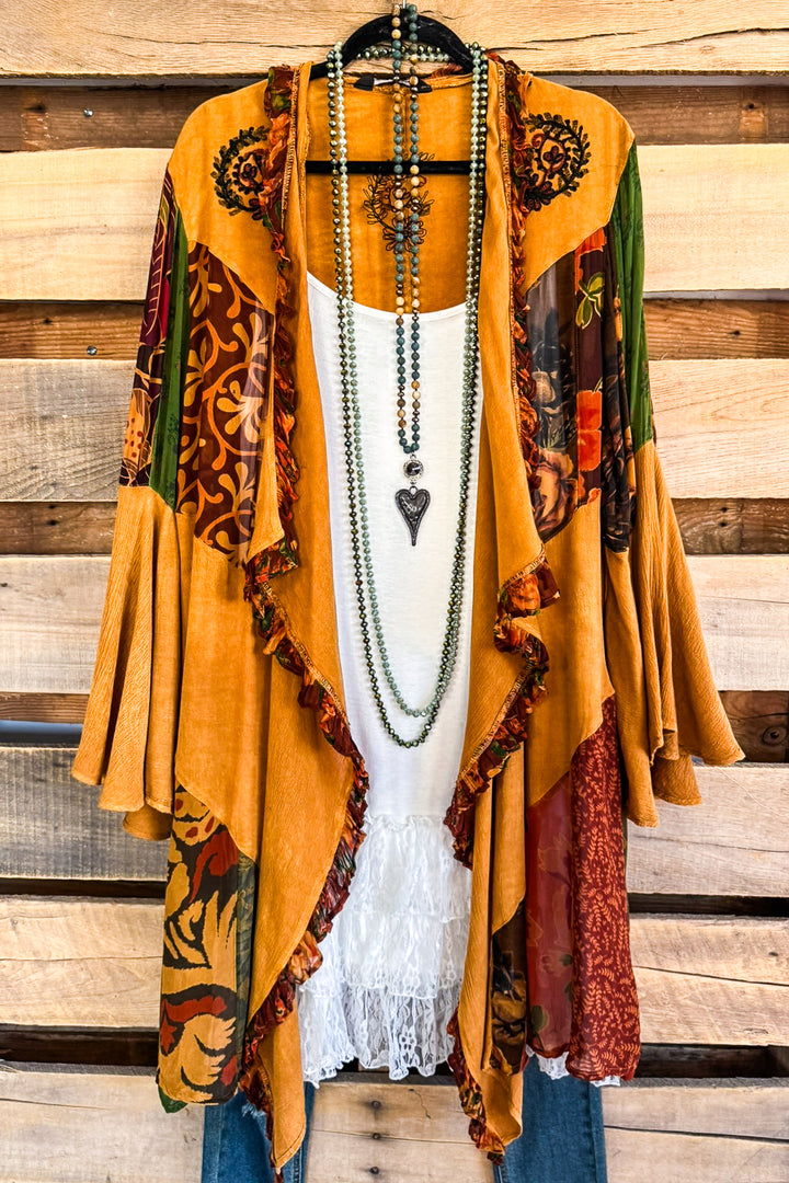 Fall Beginnings Cardigan - Camel
