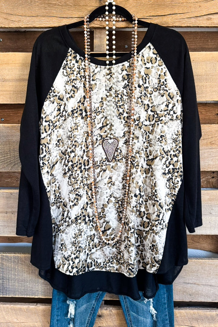 All For The Fun Top - Leopard