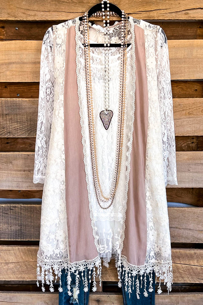 AHB EXCLUSIVE: Heart & Soul Vest - Mocha .