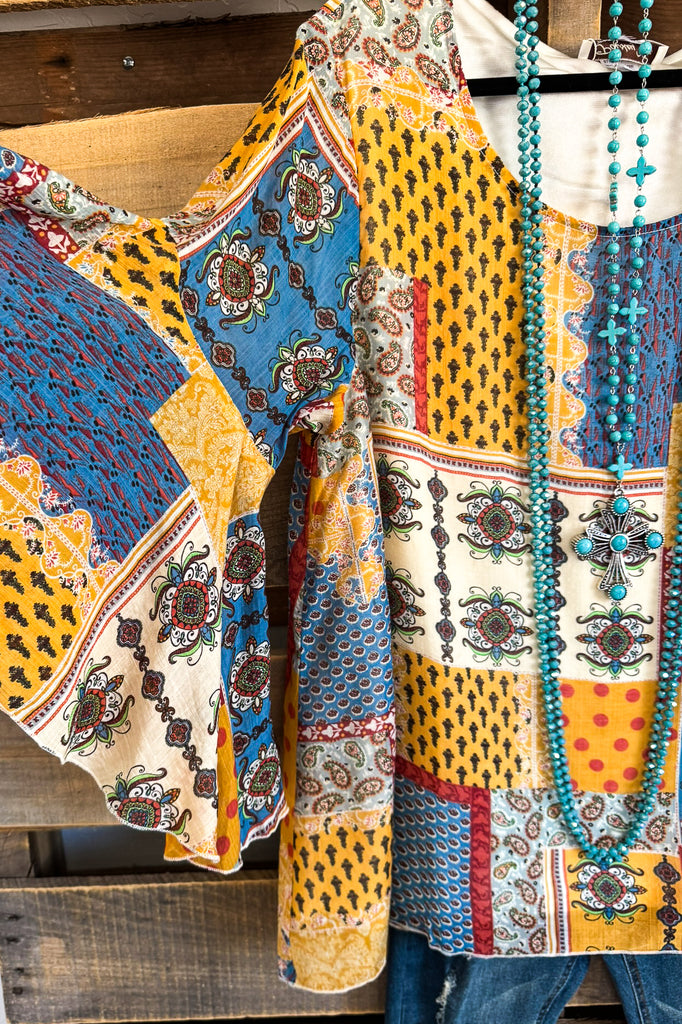 In Your Sights Top - Yellow - SALE