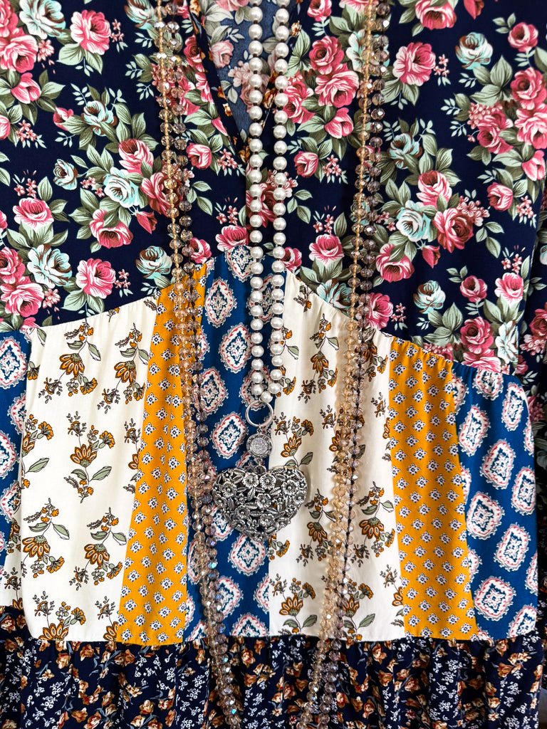 Keeping The Peace Blouse - Midnight - SALE