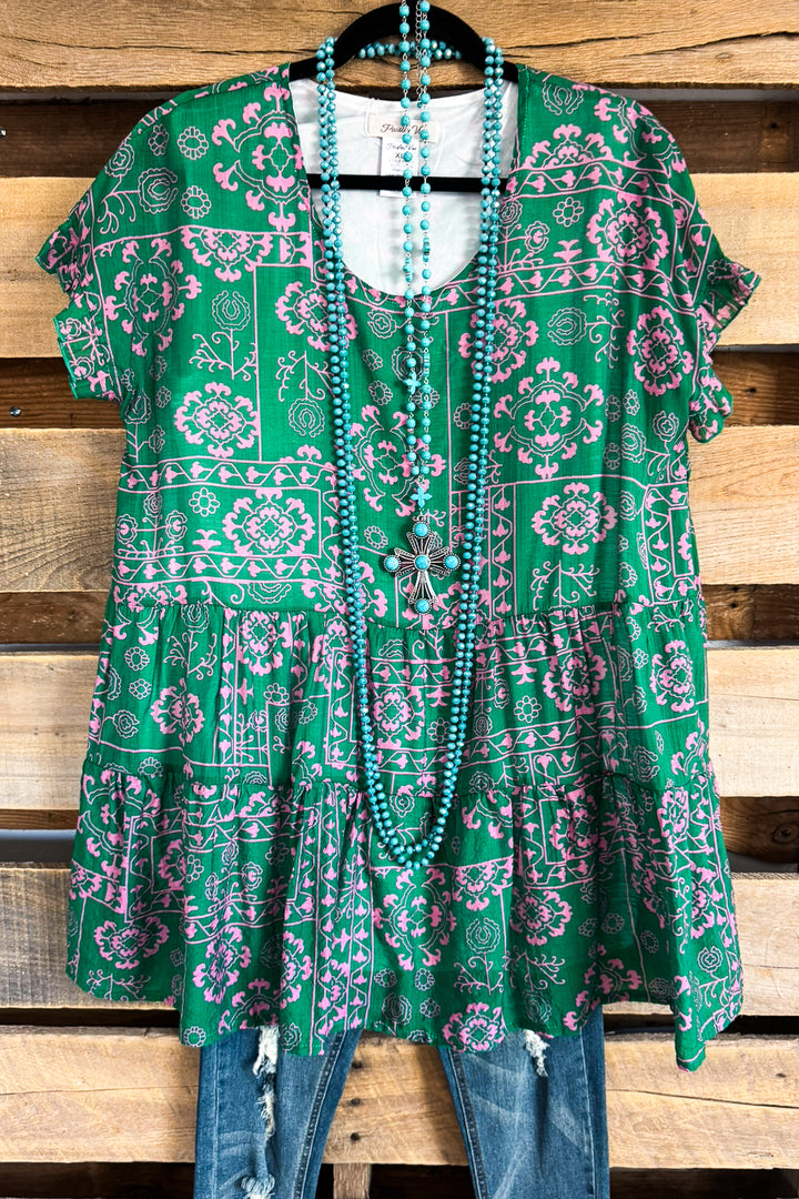 Forever In A Day Top - Green