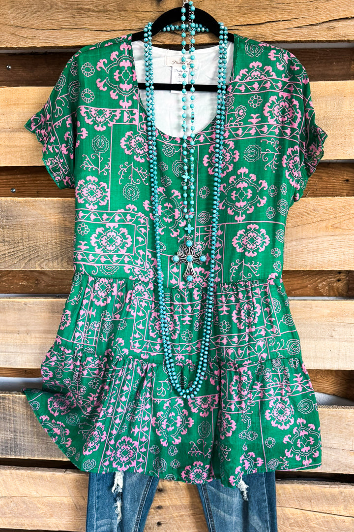 Forever In A Day Top - Green