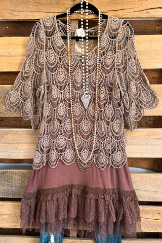 AHB EXCLUSIVE: Embrace The Joy Cardigan - IV/SB/CHFL