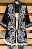 AHB EXCLUSIVE - Beauty Within Cardigan - Black/White